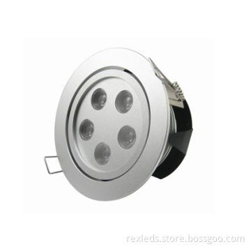 High Power 5w Led Down Lighting Fixtures, Rex-d026 Indoor Led Ceiling Lights, 5500-6000k